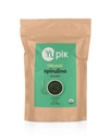 Yupik Organic Spirulina Powder 8.8 oz, USDA Certified, Non-GMO, Kosher, Gluten- Free, Vegan, High in Protein, Besi & Antioksidants, Superfood for Smoothies, Shakes & Baking