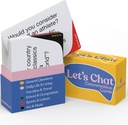 Membuat Sibuk Let 's Chat Conversation Cards 124; Dementia Activents for Seniors Alzheimers Activity for Dementia Patient Products for Elderly Gifts for Elderly Women Game for Adults