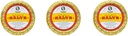 Rawleigh Antiseptic Salve Iconic Yellow Big Tin: 4.5 oz, Multipose Outher Cuts, Bruises, Irrentine, Phenol, Cottonseed Oil & Parafin, Original Formula - Paket 3