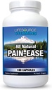 Vitamin Sumber Hidup All Natural Pain Ease - 20 Synergistic Herbs dan Enzymes bahwa Dukungan Tentu dan Aman: Headsiches & Migraines - Lutut - Joints - Leg Pain - Tension