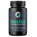 InnerAxis 2-in-1 Brain and Gut Health Probiotic, 10 Milyar CFU, 8 Strain Symbiotic for Gut, Psychobiotic, Mood and Brain Dupport, Probiotic Accithilus for Women and Men, 30 Sermers