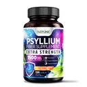 Psyllium Husk Capsules 1500mg - Fibber Suplement - Natural Soluble Fiber Pills with Psyllium Husk Powder - Supports Digetical Gut and Colon Health - Non-GMO, Gluten- Free, Vegan - 120 Capsules