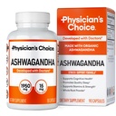 Persediaan Ashwagandha Dokter - 1950mg dari Biovailable Organic Ashwagandha Root Pounder - Black Pepper Extract, Stress Dukungan, Mood Dukungan Supplemen, 90 Veggie Ashwagandha Capsules