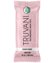 Truvani Plant Based Snack Bars 124; Sugar Cookie 1 Pack 124; 6g Protein 14; USDA Organik dan Vegan 124;