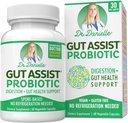 Gut Assist Probiotic - Probilefor Women and Men, Dewasa oleh Dr. Danielle - Shelf Stable Probiotic Suplement - Tidak Perlu Refrivation - Bacillus - 60 Capsules