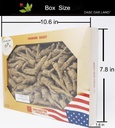 DOL Hands - Pilihan Wisconsin Memburu Ginseng Root Medium & Large Above & Large