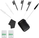 Phitunry 52- Piece Hearing Aid Cleaning Kit Accessories Porsable Hearing Case Pocket Size With Cleaning Brush Tools, Dry Capsules, Audio Wipes, Deer Velvet clothes and Hearing Aid Case Medium
