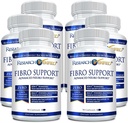 Research Verified Fibro Dukung - 540 Kapsul - MSM, Magnesium, Vitamin D3, BioPerine - 6 Bulan Supply - Vegan