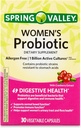 Suplemen Probiotik Perempuan dengan Prebiotic Inulin & Cranberry - Digeptical, Urinary, & Imune Health Support, 1 Milyar Budaya Aktif, 8 Strain, 30 Count Capsules