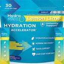 Paket HidroMATE Electrolyte Powder Lemon Hidration Packet Rendah Gula 30