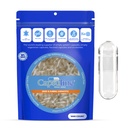 Capsuline Ukuran 0 Kosong Grantin Capsules, Hapus - 1000 Cacah 124; Gluten Bebas, Kosher, Non-GMO Disertifikasi 124; Pure Bovine Pill Caps untuk DiY Tambahan - 1000