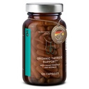 Tambahan Dukungan Thyroid Organik dengan Iodin dari Laut Kelp Organik dan Selenium dari Ekstrak Benih Mustard - 120 Kapsul - Persediaan Thyroid Alam untuk Pria & Perempuan - Vegan dan Gluten Bebas