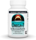 Sumber Omega-7 Sea Buckthorn Fruit Oil, Non- GMO, Vegan - Softgels for Health and Vitalitas * - 60 Vegan Softgels