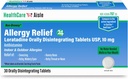 HealthCareAisle Relief Allergy - Loratadine 10 mg Orally Disintegrate Tablet USP - 30 Tablet - Original Prescription Strength Allergy Medication, 24- Hour Relief