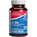 Slow Release Iron Suplemen dengan Vitamin C - High Absorpsi Gentle Iron dengan Vitamin C untuk Perempuan dengan Metil B Kompleks untuk Manfaat Maksimum - Statuch FriendVegan & Dibuat di Amerika Serikat - 60 Servings