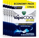Vicks VapoCool PAST Sore Throps, Max Strength Menthol, Soothes Sore Throat, Winterfrost Flavor, 225ct (5- pack of 45ct)