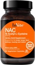 Undang Kesehatan N-Acetyl Cysteine (NAC) - Mendukung Liver dan Kesehatan Otak - Menyediakan Amino Amino Actile L- Cysteine dan sebuah Recursor ke Tripeptide Glutathione - 60 Vegetarian Capsules (2-Pack)