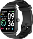 Smart Watch for Men (Answer / Make Call), Alexa Built-in, 1.8 "Fitness Tracker with Heart Rate Sport Monitor, 100 Sport Mode, 5ATM Waterproof, Activity Trackers and Smartwatch for iOS and Android Phones