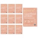 Bobbie Body Superfood Protein Replacement Shake, Vanilla Chai Flavor 124; 19g Protein 14; Safe For Pregnancy, Lactation, & Motherhood 124; Organik, Vegan, Zero Sugar, 10 Single Serve Packet (1.02 oz masing-masing)