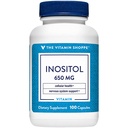 The Vitamin Shoppe Inositol 650MG, Support Healthy Liver & Cellular Fungsi (100 Kapsul)