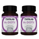 Twinlab B-12 Dots - Dukungan Produksi Energi dengan Vitamin B12-500 mcg, 250 Tablet (2 Pack)