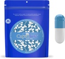 Ukuran Capsuline Warna 0 Kosong Gelatin Capsules Biru / White Count 12.000; Kosher & Halal Disertifikasi 124; Gluten Bebas