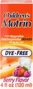 Motrin Anak Oral Suspension Medicine untuk Anak-anak, 100mg Ibuprofen, Berry Flavored, 4 F.