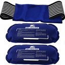 Paket Es untuk Injuries Dapat Dipakai (3- Piece Set) - Hot and Cold Ice Pack Therapy Gel Crap Dukungan - Dukungan Pemulihan, Gabungan dan Muscle Pain - Lutut, Kembali & Lebih (3 Potongan Yang Klasik)