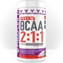 FINAFLEX Pure BCAA 2: 1, Unflafedored - 14.1 oz - Promotes Kekuatan, Pemulihan & Performance - dengan 2: 1: 1 Rasio Leucine, Ilecusinus & Valine + Vitamin C - 80