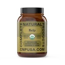 Complete Natural Products Raw Sea Kelp Powder Suplement - 600mg Capsules 100 Pil bubuk Raw Seaweed & Thyroid Tambahan Dukungan