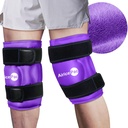 2 Ice Pack for Knee Pain Relief, Bisa digunakan kembali Gulungan Es Gel untuk Injuries, Swelling, Knee Penggantian Operasi, Terapi Kompres Dingin untuk Arthritis, Meniscus Air Mata dan ACL, Purple