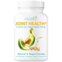 Natural & Vegan-Friendly Health Supplement, Avocado Soy Unsaponifiables 300mg, Non-GMO, Bebas Gluten, Warna Buatan atau Flavors, Dairy dan Shellfish, Supply 60 Hari.