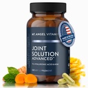 Gunung Angel Vitamin - Kolugen Tipe 2 & MSM, dengan Kompleks Curcumin C3, Glucosamin, Acid Hyaluronic, Bromelain, Collagen Tipe 2 & MSM, Perbaikan Energi Membuktikan Komitmen Gabungan (60 Capsules)