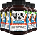 FarmHaven Digetical Enzymes dengan 18 Propoles & Herbs 124; Papaya, Bromelain, Protease & More for Laktosa Absorpsi & Better Ditraffic 124; Helling Bloating, Gas, Constipation 124; Vegetarian, 300 Capsules