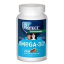 Pet Protect M / L Dog Omega- 3 Suplemen, Kembang Formulir Bebas Proprietary, Mendukung normal Respon Inflammatory, Snip- Tip (250 Count)