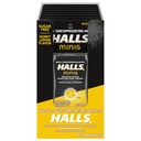 HALLS Minis Honey Lemon Flavor Sugar Free Cough Drops, 8 Packs 24 Drops (192 Drops Total)