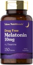 Tahoe Nutronionals Melonadi 10mg 124; 150 Tablet 124. dengan L theanine 124; Vegetarian, Non-GMO, Gluten Free Supplemen