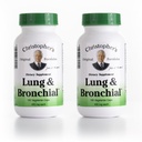 Christopher 's Formulas asli Lung & Bronchial Formula - Lung Cleanse for Smokers - Support Respiratory Synergistic Blend of Herbs - Paket 2