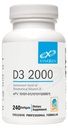 XYMOGEN D3 2000 - Biovailable Vitamin D3 2000 IU (50 mcg) - Potency Vitamin D Suplemen Tinggi untuk mendukung Kesehatan Ammune, Tulang + Heart Health (240 Softgels)