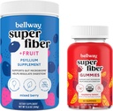Bellway Super Fiber Powder + Buah, Campuran Berry Super Fiber Gummies