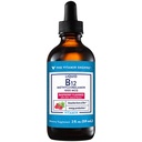 The Vitamin Shopper Cair B12 Methylcobalamin - Produksi Energi - 1.000 MCG - Raspberry (2 flo oz)