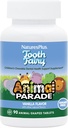 NaturresPlus Animal Parade Tooth Fairy Chewables - Natural Vanilla Flavor - 90 Animall-Shaped Tablet, Paket 2 - Dental Health Supplemen - Vegetarian, Gluten Free - 90 Total Servings
