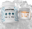 Performance Micronized Creatine Monohydrate Powder Suplement + Turkesteron Gluten Free, Non-GMO, Vegan