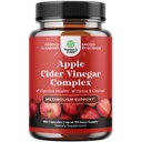 Cleansing Apple Cidergar Capsules - ACV Deep Cleanse dan Detox Pil untuk Kesehatan Gut dan Digetical dengan Slimming Cayenne - Ekstra Kekuatan ACV untuk Hunger Gut Cleanse dan Detox Tubuh Penuh Hitung