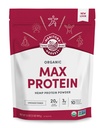 Manitoba Harvest Hemp Yeah Organic Max Protein Powder, Unsweetened, 32Oz, dengan 20g Protein dan 4.5g Omega 3 & 6 per Serving, Keto- Friendly, Preservative Free, Non-GMO, Packaging May Vary