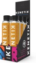 KENETIK Ketone Drink Mix, Exogeny Ketones Blend, Keto, Caffeine & Sugar Free, Vegan Suplemen Untuk Energi & Mental Fokus, Alternatif Kopi dengan D- BHB - Passionfruit Flavor, 6PK