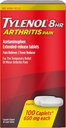 Tylenol 8 HR Arthritis Pain Caplets, 650mg - 100 ct, Paket 4