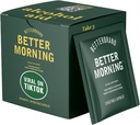 Betterbrand BetterMorning All-Natural Ingreations termasuk DHM 124; Prevents Headtaches & Nausea and Supports Liver Aid 124; Gluten- Free, Vegetarian (10x Serving Packet)