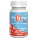 Proferrin Forte- 12mg tinggi Absorbing Heme Iron Polypeptide. Mudah di The Gut 90 tablet. Tidak terpengaruh oleh kopi, Calcium, atau PPI.