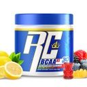 Powder BCAA XS Ronnie Coleman dengan EAAs, Branched Chain Acids Post Workout Muscle Recovery, Sugar Free Hidration Drink for Women, Lemonbear Gummies, 30 Servings